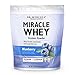 Dr. Mercola Miracle Whey Concentrate Protein Powder – Blueberry Flavor – Lean Muscle Growth, Immune Support – Colostrum, Sunflower Lecithin, MCT, Beta Glucan, Amino Acids: Cysteine, Glycine, Glutamate