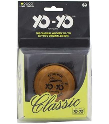 TMISHION DIYYo-Yo 3 Pièces Bois Yo-yo Artisanat Fait à La Main Journal Couleur Mini Rond