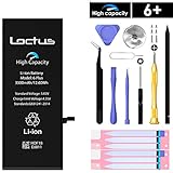 3300mAh High Capacity Battery for iPhone 6 Plus with Complete Replacement Tool Kit, Two Sets of Adhesive Tape and Instructions Included by LOCTUS 24 Months Warranty