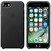 Apple Leather Case for iPhone 7 - Black