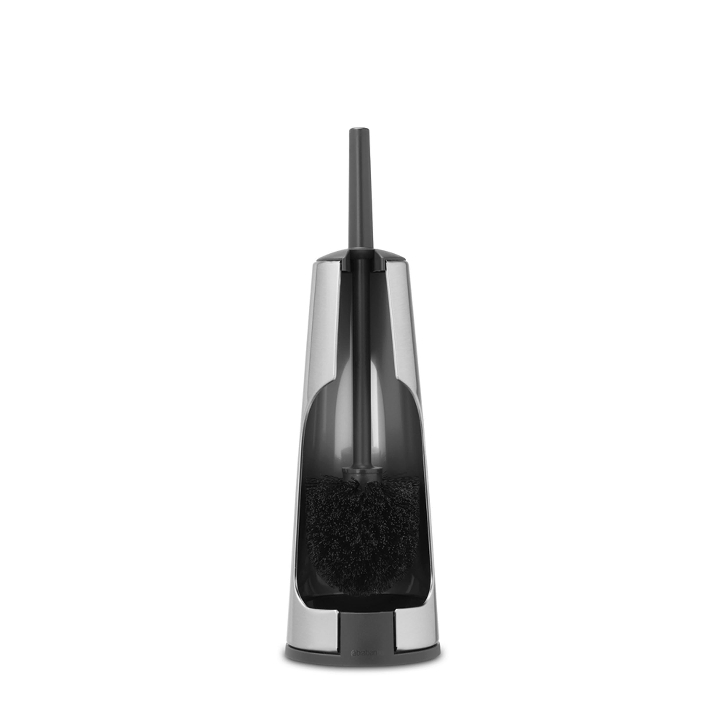 Brabantia 414640 Toilet Brush and Holder - Brilliant Steel, Steel/Black — image 1