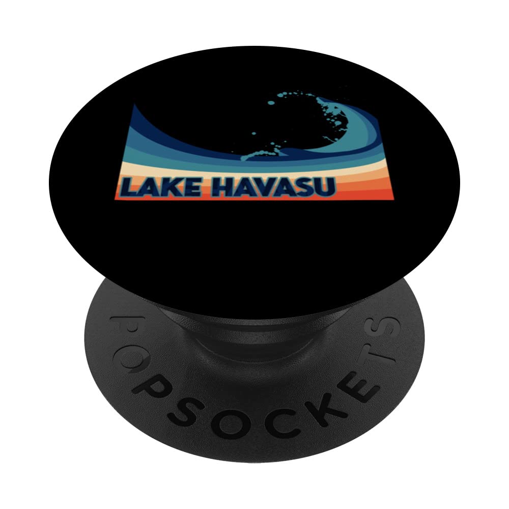 Lake Havasu Retro Boating, Sailing & Fishing Vacation PopSockets Swappable PopGrip
