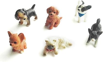 dolls house miniature dogs