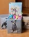 Clever Creations 4 Pack Cute Dogs Collapsible Storage Organizer Cube Folding Storage Organizer for Animal Themed Rooms | Perfect Size Storage Cube for Books, Shoes, Games