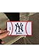 Luggage Tag, Yankees, Embroidered, 2 pack, (NEVER BREAKS!)