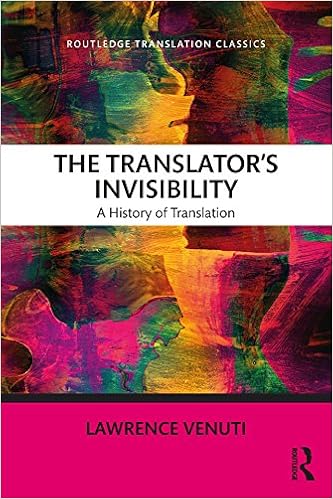 The Translators Invisibility A History Of Translation - 