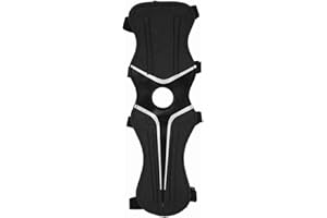 Archery Arm Guard, Adjustable Nylon Arm Guard, Safe Guard Archery Arm Protector Accessory(Black)