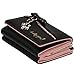 The Orient Bee Women's Faux Leather Cute Kitty Bowknot Small Wallet Coin Card Holder Wallet (Lavender)