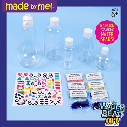 Made By Me Water Bead Art by Horizon Group USA, DIY Non Toxic Kids Sensory Play Activity Kit