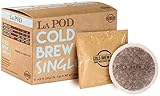 La Pod Cold Brew One Coffee Pods | Single Cup or Batch Brewing Pods | (12 Count - Simple, Scalable Home Brewing for Cold Brew Coffee)