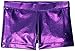 Danskin Girls' Little (2-6X) Gymnastics Short, Purple, Small (4/6)