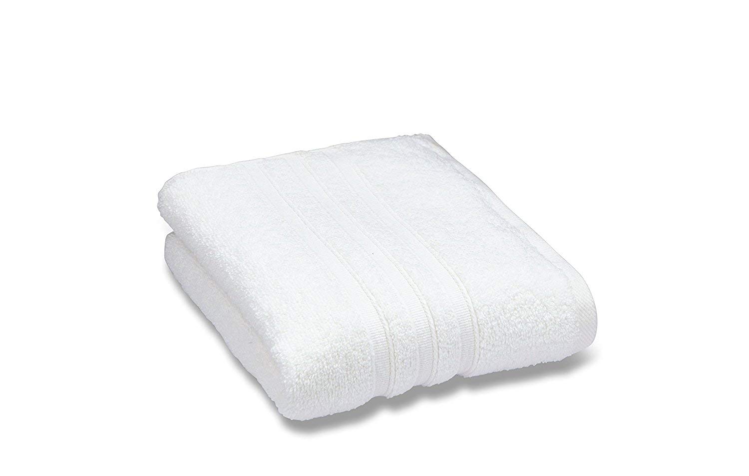 Catherine Lansfield Zero Twist Cotton 70x120cm Bath Towel White