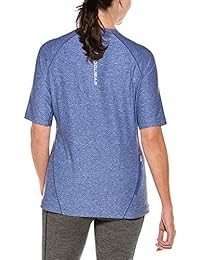 Coolibar UPF 50+ - Camiseta de manga corta para mujer