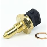 Suno Power Coolant Temp Sensor BMW X5 328i 1999-2019 P0117 13621433076 | Fixes P0115 P0118 abnormal gauge readings overheating. Fits BWM Z4 X1 X3 X4 525i 535i. OE TS10270 MEK000030. Plug and play.