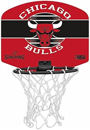 Spalding NBA Miniboard Chicago Bulls 77-649Z Minicanasta, Unisex ...