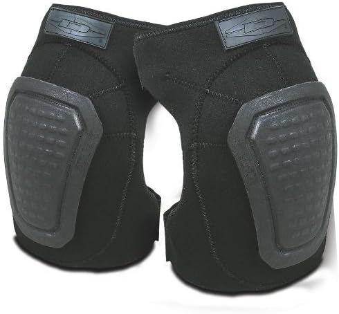 Damascus DNKPB Imperial Neoprene Knee Pads with Reinforced Non-slip Trion-X Caps, Black by Damascus Protective Gear