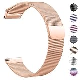 CAVN Compatible Fitbit Versa Bands for Women Men, Replacement Milanese Loop Stainless Steel Watch Band Bracelet Strap Wristbands for Fitbit Versa Smartwatch 2018