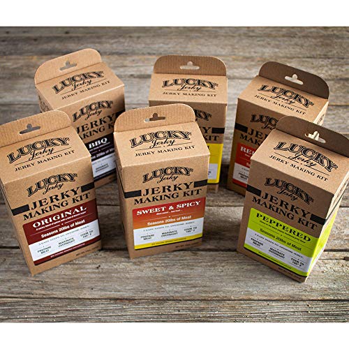 Jerky Seasoning and Cure Kit by Lucky Beef Jerky Jerky Variety Pack