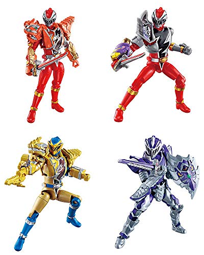 Bandai Shokugan Yudo #2 Kishiryu Sentai Ryusoulger (Set of 7)