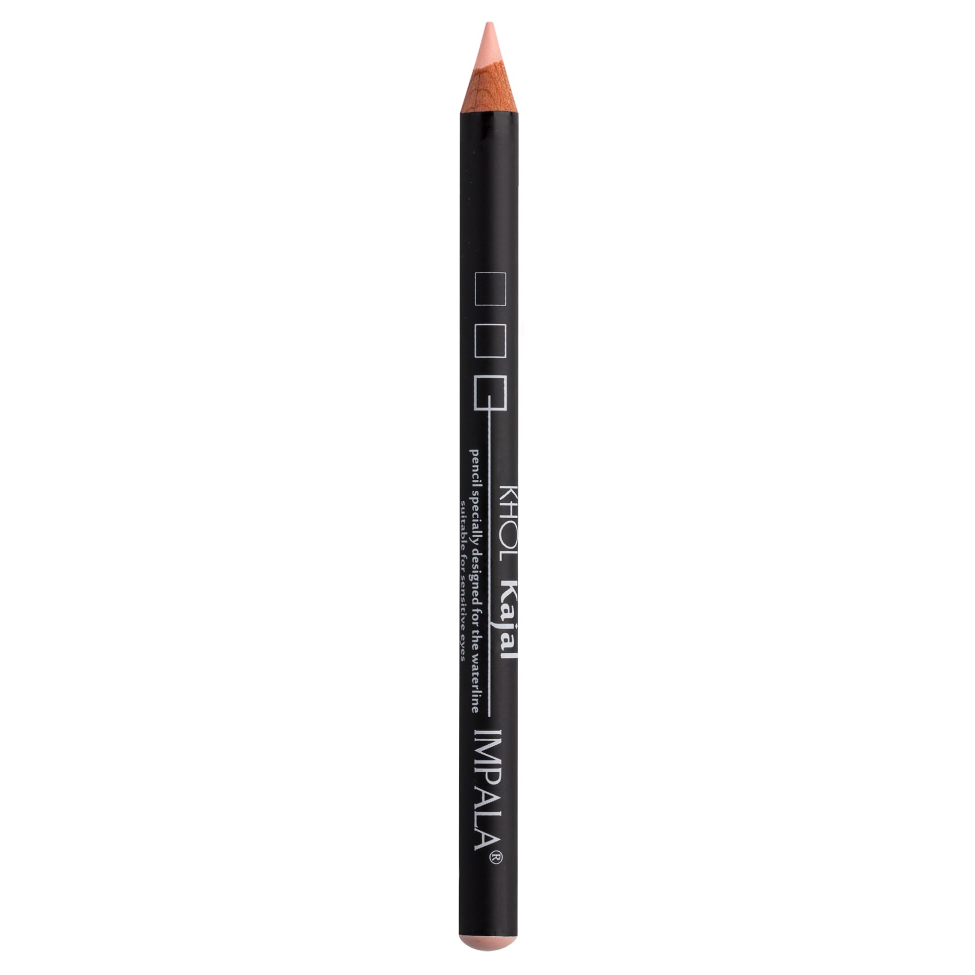 IMPALA | Waterproof Khol Eyeliner Pencil 86 Light Salmon | Eye Liner | Perfect Line, Intense Look | Water-Resistant and Long-Lasting Eyeliner | Soft and Creamy Formula | Eye Makeup