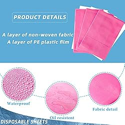 50 Pieces 31 x 70 Inches Disposable Bed Sheets