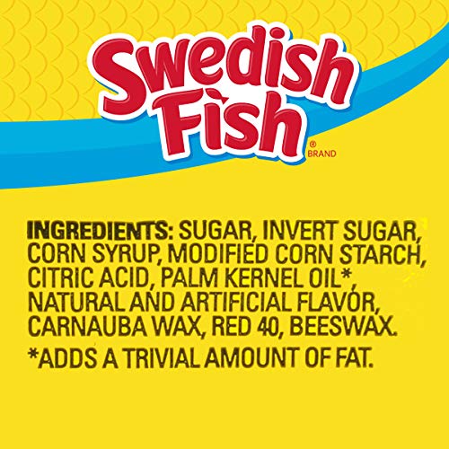 SWEDISH FISH Soft & Chewy Candy - 24 Full Size Packs