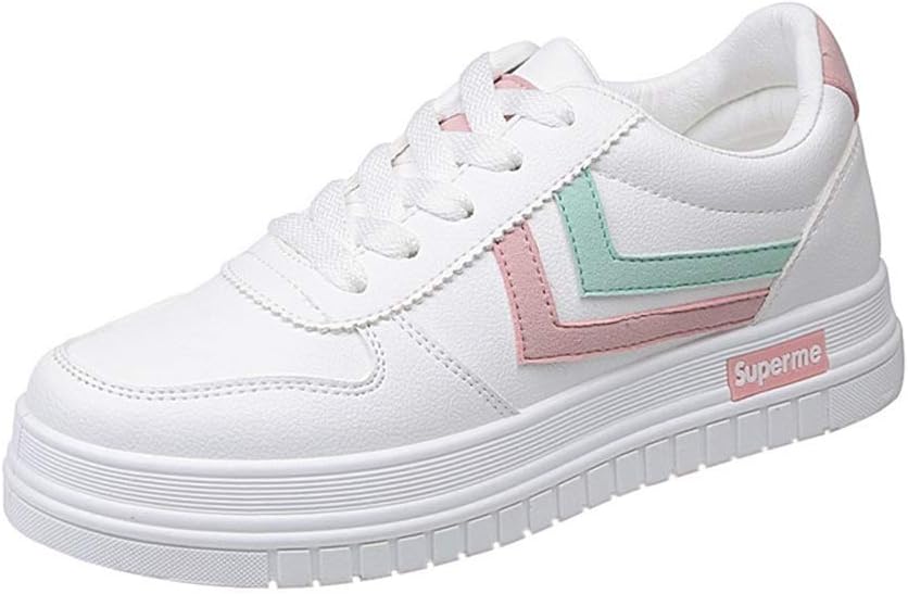 simple white sneakers