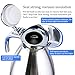 68 Ounces Large Stainless Steel Thermal Coffee Carafe-2L Double-Wall Insulated Vacuum Thermos Jug-24 Hour Heat/Cold Retention for Coffee Hot Water Pot Hot Beverage Dispenser by Puersit