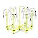 HaloVa Cup Drying Rack Stand, Retractable Non-slip Rack Water Drain Dry Organizer for Bottle Cup Dish Plate, Durable and Dustproof, Green