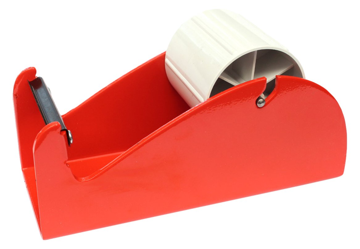 BONUS Eurotech 3AX00.00.0075/000 Manual Desktop Dispenser BD50. For Single Sided Adhesive TapesFor Tapes Up To 75 mm Wide, Orange