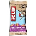 CLIF BAR - Energy Bar - Chocolate Chip Peanut Crunch - (68 Gram Protein Bar, 12 Count)