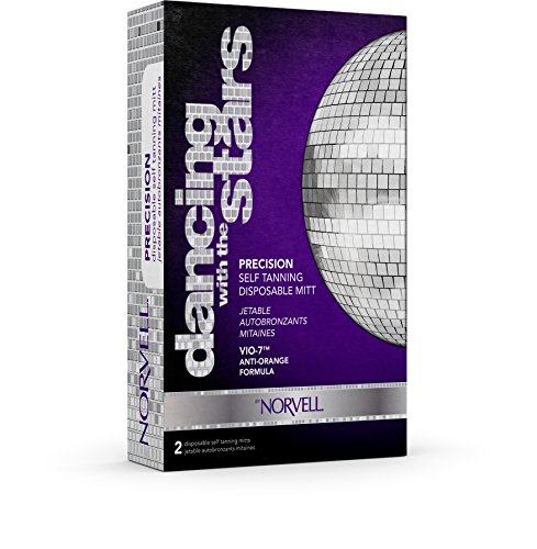 Dancing with the Stars Precision Single-Use Self-Tanning Mitt, 2 Pack/Box