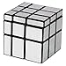 YKL WORLD Sliver Mirror 3x3x3 Speed Magic Cube Puzzles, ABS Ultra-Smooth Master Speed Twist Cube,Brain Teaser Toys & Christmas Birthday Gifts
