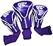 Team Golf NCAA Kansas State Wildcats Contour Golf Club Headcovers (3 Count), Numbered 1, 3, & X, Fits Oversized Drivers, Utility, Rescue & Fairway Clubs, Velour lined for Extra Club Protection