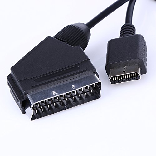image for UTP 2m SCART Cable TV AV Lead Real RGB Scart Cable Replace Connection 
