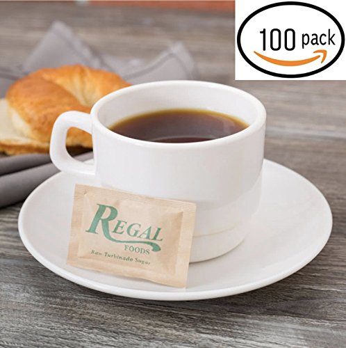 Regal Foods 2.8 Gram Raw Turbinado Sugar (100pc)