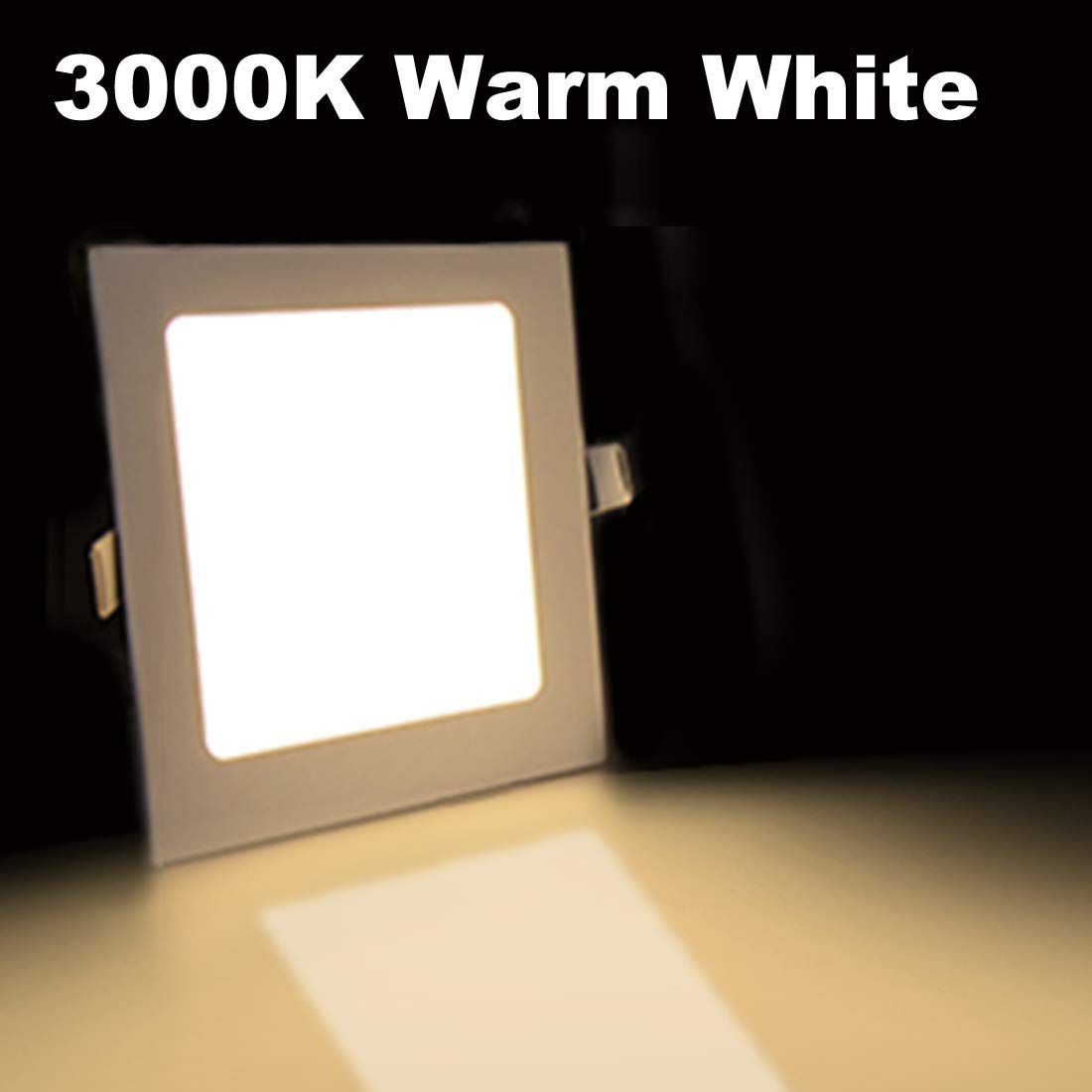 2 Pacchi Plafoniera A Led Da Incasso 3W Rotonda - 6500K Luce Fredda, Foro 7.5cm, Per Cucina E Bagno