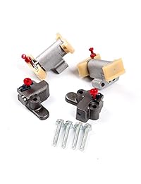ECCPP TK10570 - Kit de cadena temporizadora tensor guía riel de repuesto para Jaguar S-Type XJ8 2003 2008 4,0 L 4,2 L