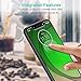 LK 3 Pack Screen Protector Compatible with Motorola Moto G7 Play Tempered Glass, 9H Hardness, Case Friendly