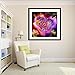 5D Diamond Painting, Staron Full Drill DIY 5D Diamond Rhinestone Crystal Painting Cross Stitch Kit Wall Art Decor Diamond Embroidery Painting by Number Kits Home Decor, Flower Heart (Rose Hearts)