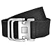 Ayliss Fashion D-Ring Buckle Thicken Canvas Belt Casual Waistband,Black