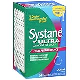 Systane Ultra Eye Drops Lubricant High Performance Two- Twin Pack- 4ml 0.14 fl oz. ea. (4 Bottles Total)