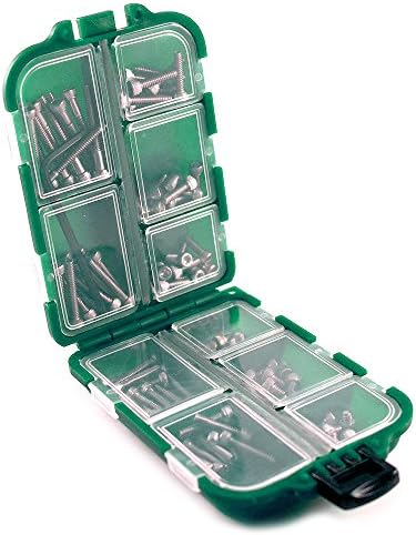 POCKET KIT 4-40 Stainless Steel Socket Hex Head Cap Screw Assortment Set 101 pcs