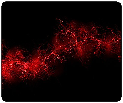 Black Background Red Color Paint Explosion Burst Red Black Mouse Pad Rectangle 240x200x3mm At Colored Cases Store