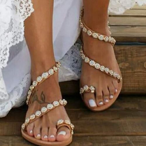 bohemian gladiator sandals