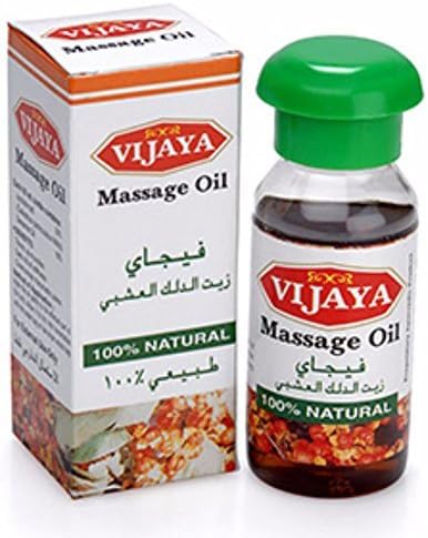 Vibha Natural Vijaya Herbal Massage Oil, 60 ml