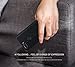 FYY [Genuine Leather] Wallet Case for OnePlus 5T 2017, Handmade Flip Folio Wallet Case with Kickstand Card Slots Magnetic Closure for OnePlus 5T 2017 Black