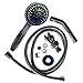 Create Magic Products Detachable Shower Head with Removable Sprayer High Pressure Hose 60