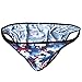 TIAOBU US Men's Camouflage Bikini Underwear Panty Briefs Size Large Red Camouflage