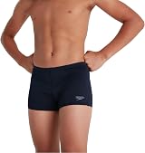 Speedo Boys Eco Endurance+ Aquashort Trunks True Navy 13-14 Chlorine-Resistant view 2